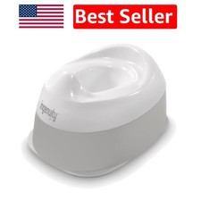 Ready Set Go Potty Training Toilet with Removable Bowl  Non-Skid Base - Whit...