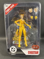 MCFARLANE DC DIRECT PAGE PUNCHERS CHEETAH 7 FIGURE WITH COMIC PLATINUM EDITION