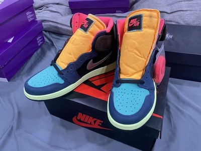 NIKE AIR JORDAN 1 RETRO HIGH OG TOKYO BIO HACK - SIZE US MEN'S 9.5