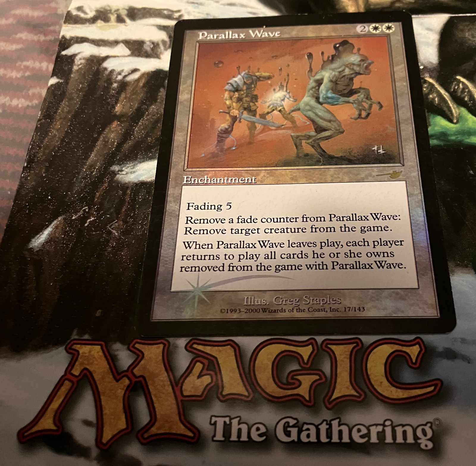 Parallax Wave Nemesis Foil MtG NM