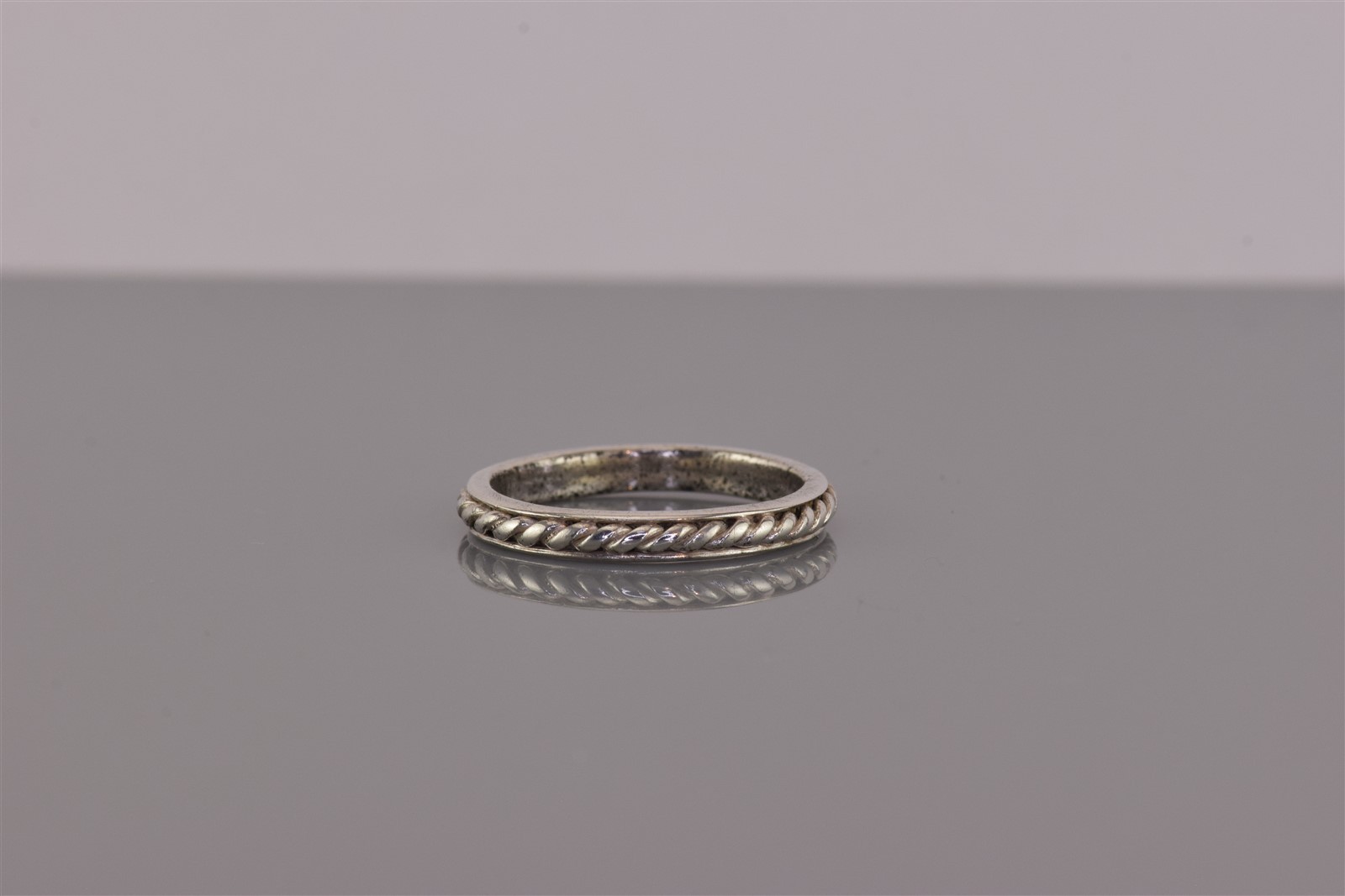 Sterling Silver 3mm Twisted Cable Stackable Etern… - image 7