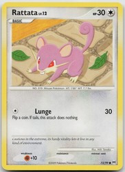 Rattata 73/99 Platinum Arceus Common