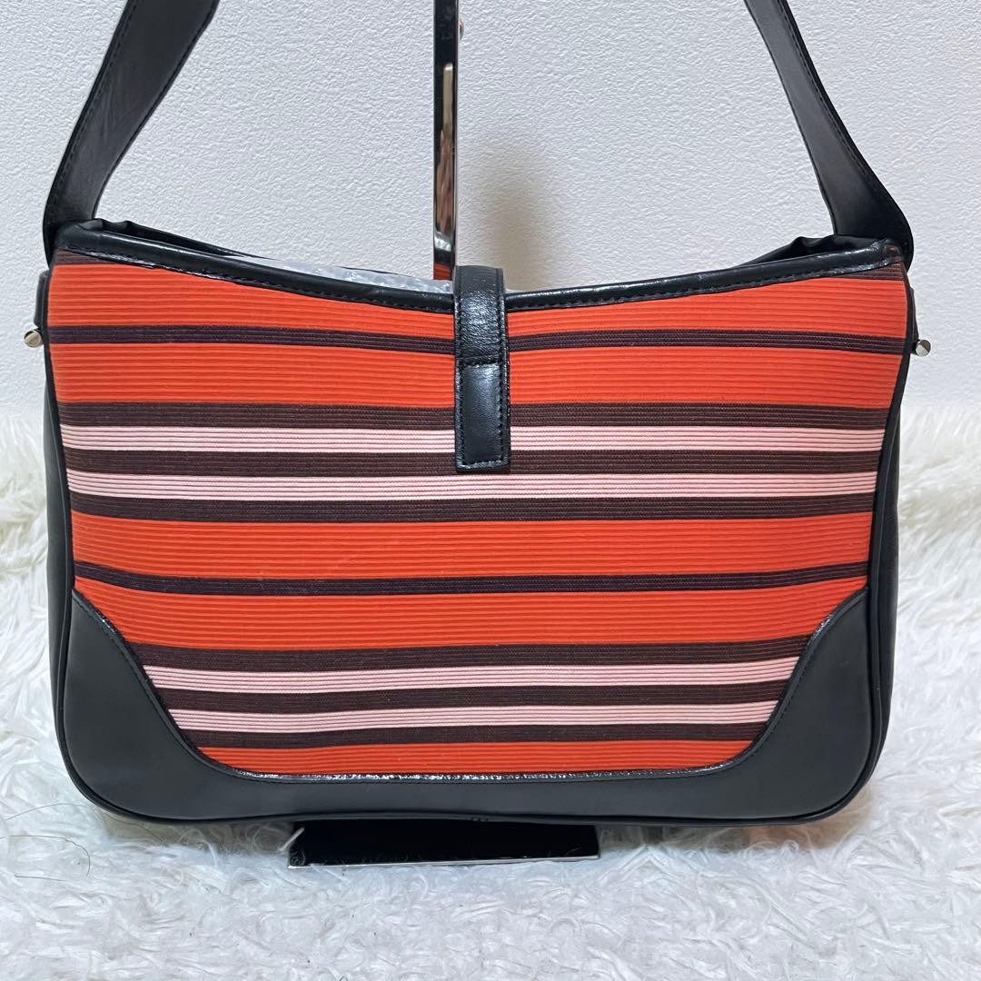 Burberry Blue Label One Shoulder Bag Red Border Canvas Leather Hobo Bag New thumbnail 21