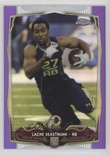 2014 Topps Chrome Retail Purple Refractor Lache Seastrunk #179 fm0