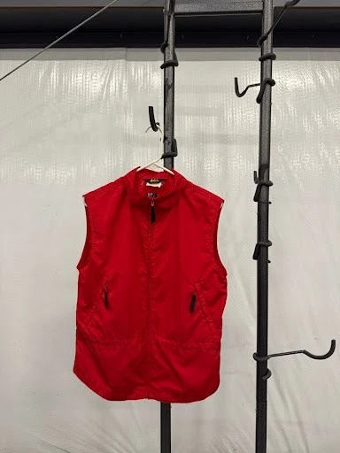 REI Full-Zip Technical Vest - Red - Men's Medium - Zippered Pockets