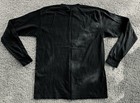 Vintage Satyricon Long Sleeve Shirt Total Darkness All Black Size Large VERYRARE — photo 2