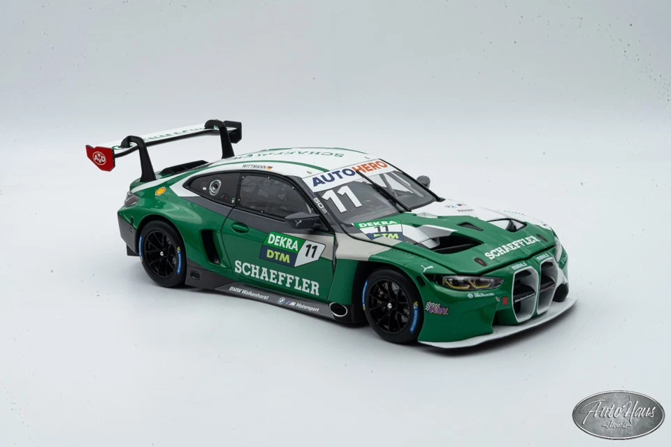 1/18 Minichamps 2022 BMW M4 GT3 #11 Walkenhorst Motorsport DTM - Image 4 of 4