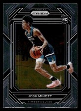 2022 Panini Prizm #238 Josh Minott Rookie RC