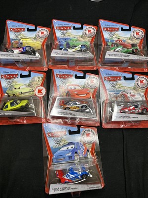 Disney Pixar Cars アイスレーサー 7台セット Mattel Disney Pixar Cars Silver Series Set Of 7 World Racers