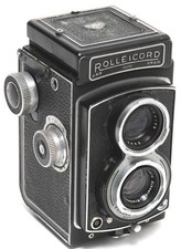 Vintage Rolleicord 6x6 TLR with Schneider Xenar 3.5/75mm lens NOT TESTED