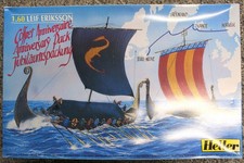 1/60 LEIF ERIKSSON 2 Viking Long Boats 80853 Heller 40796