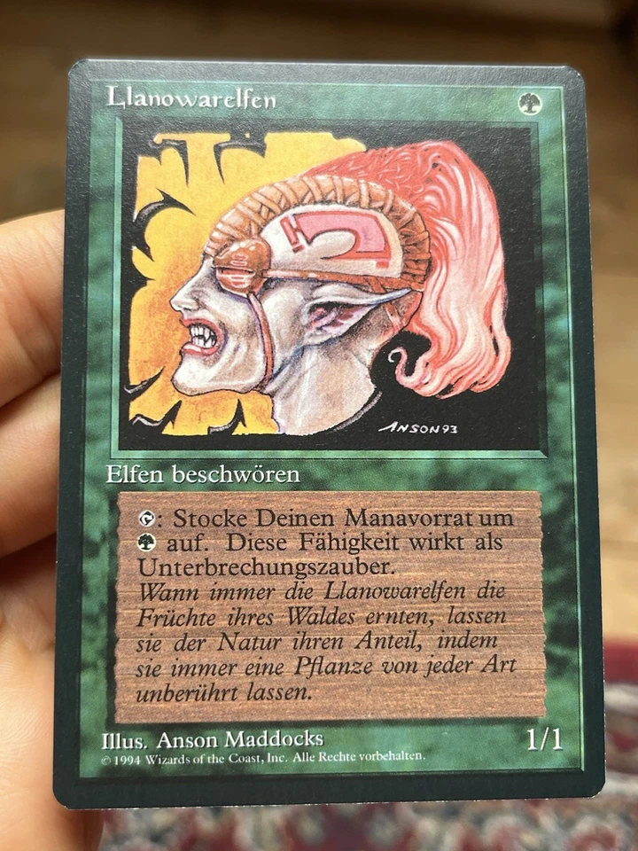 4x German FBB Llanowar Elves • Pack Fresh • MTG (1726) - Image 4 of 4