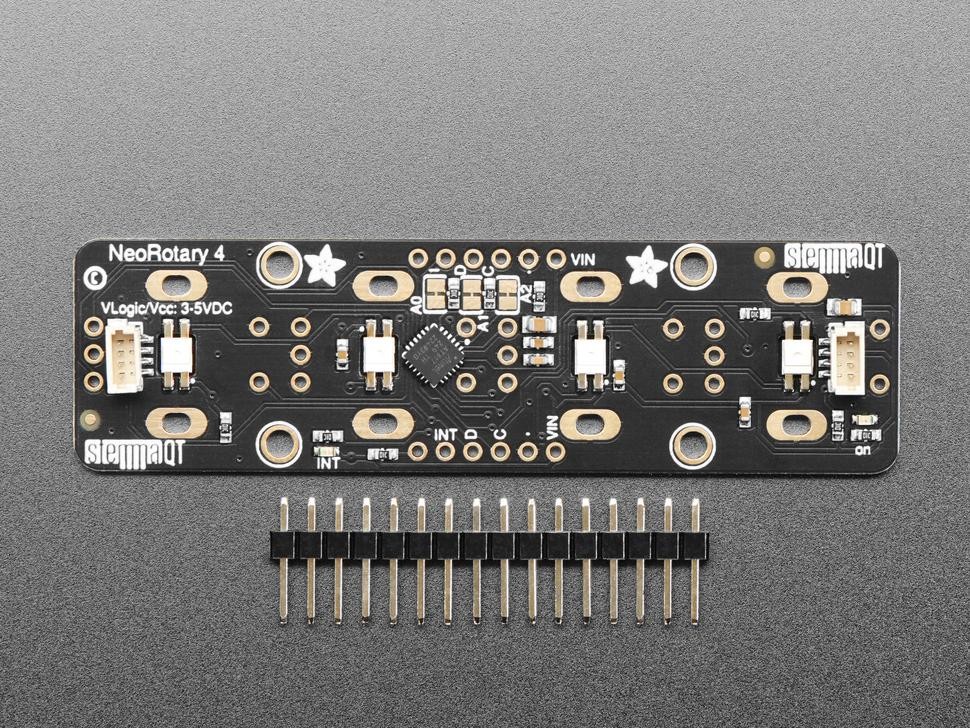 Adafruit I2C Quad Rotary Encoder Breakout mit NeoPixel