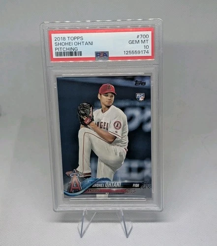 2018 TOPPS SHOHEI OHTANI PITCHING RC - Rookie  - GEM MINT PSA 10 ANGELS DODGERS