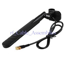 700-2600Mhz Boosts 5dbi 4G LTE mobile phone clip antenna MC-Card male connector