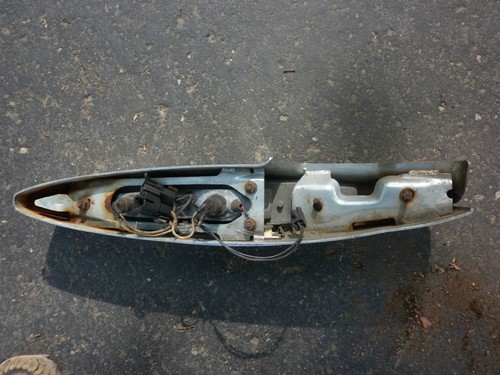 1978 Cadillac Tail Light Chrome Housing Bezel Rear Bumper End Passenger Side - Picture 4 of 5