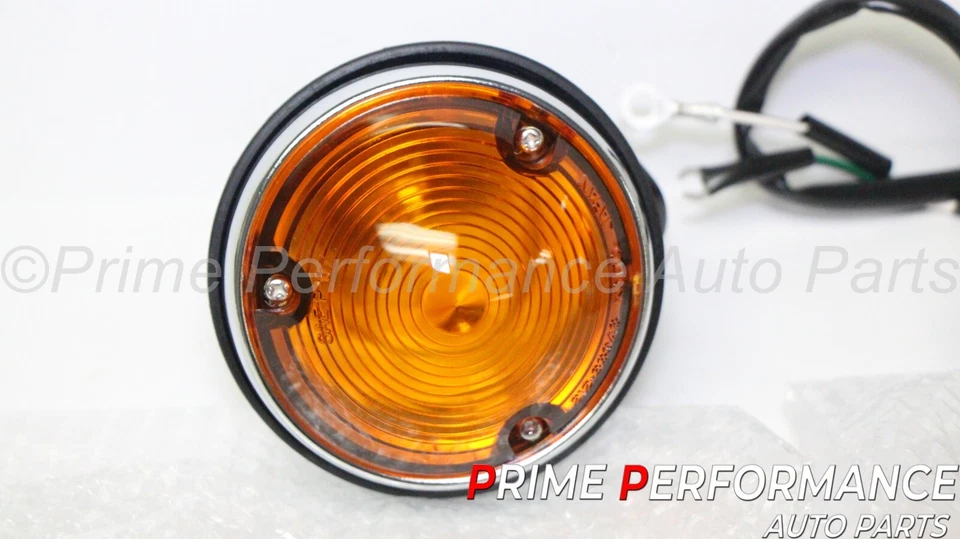 Juego de luces de estacionamiento delanteras ámbar Toyota Land Cruiser FJ40 1958-1968 81610-60030 OEM Foto 3 de 4