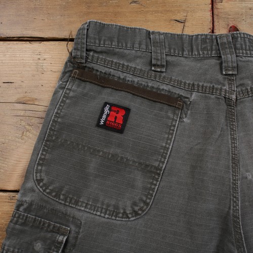 Vintage Wrangler Carpenter Pants Hose 34x32 Riggs Workwear Herren Straight - Bild 5 von 10