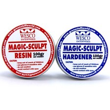 MAGIC SCULPT 200gr - Modeller Epoxy Putty Clay for modelling sculpting craft