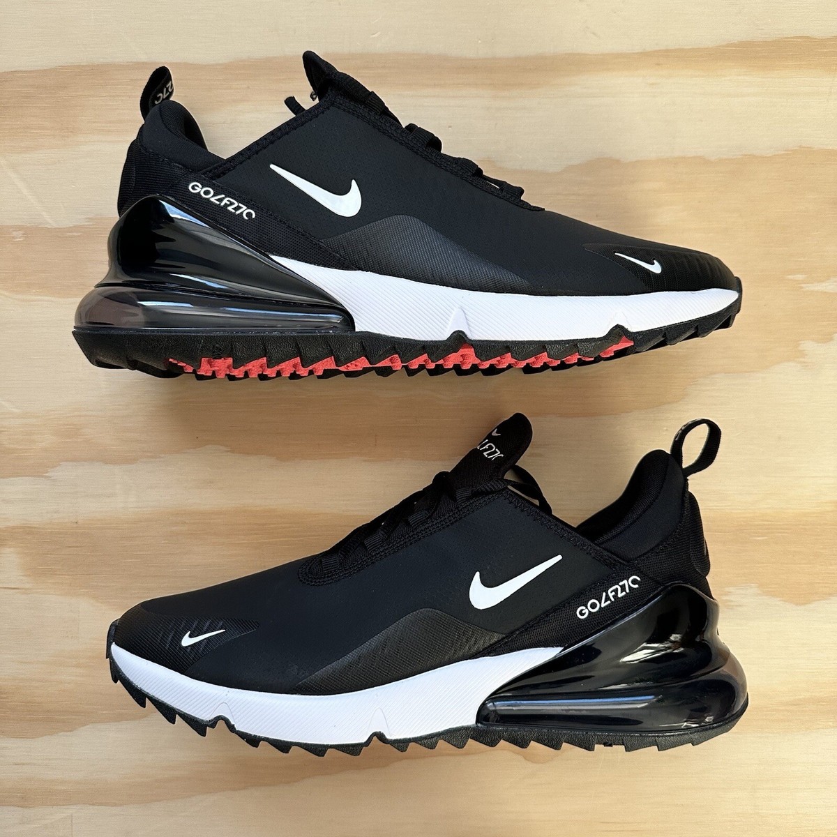 Men’s Size 11.5 Nike Air Max 270 G Golf Shoes Black White CK6483-001 New Nike Air Max 270 G Golf Shoes Black White Men main image 2