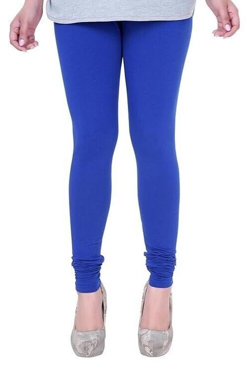 Women Cotton Leggings Churidar Stretchable Legging Solid Indian Pant