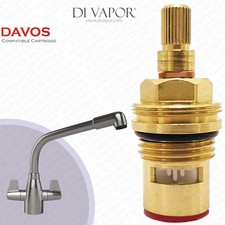 Franke Davos SP3547-H Tap Valve Replacement (133.0358.165) - 1/2" BSP - 54mm