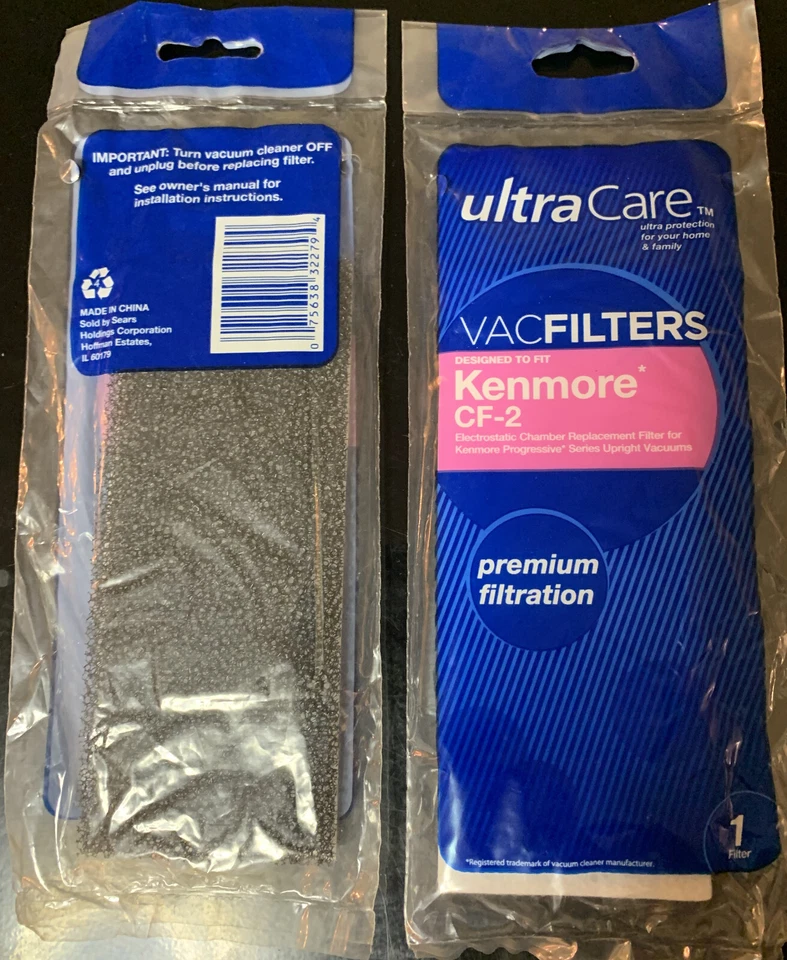 2 Ultra Care Ultra Care CF-2 CF2 Vac Filters  - Image 2 of 2