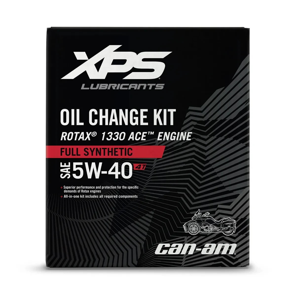 CAN-AM - SPYDER -4T 5W-40 Full Synthetic Oil Change Kit for Rotax