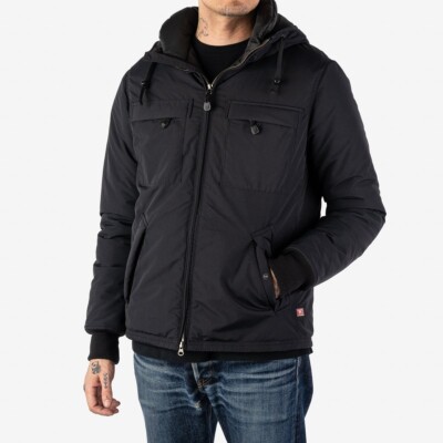 Iron Heart IHJ-102-BLK Street Parka Black L Primaloft MADE Iron Heart IHJ-102-BLK Street Parka Black L Primaloft MADE
