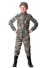 Boy's Modern Combat Soldier Costume