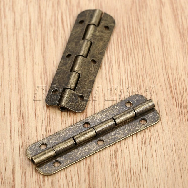 Antique Bronze Wooden Case Chest Hinge European Style Jewelry Box Hinge