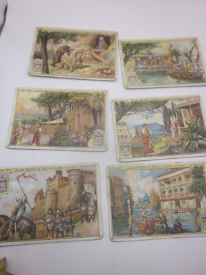 42345 6x Sammelbild Serie Kaufmannsbilder Pfeiffer & Diller Historische Häuser