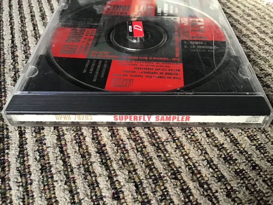 RARE SUPERFLY SAMPLER CD PROMO EP, 6TRX, UZI BROS. EAZY-E TONE LOC, OOP 1990 - Image 3 of 3