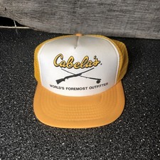 VTG Cabelas Mesh SnapBack Hunting Trucker Hat