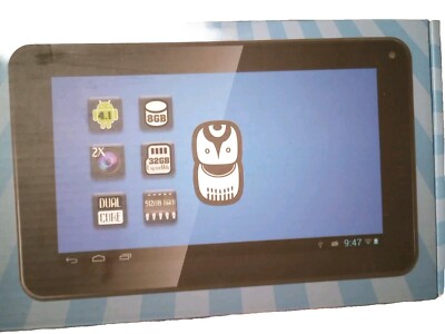 Itab9 Iblue 9 tablet With Android 4.2 8gb 512ram 2mp Camera Black