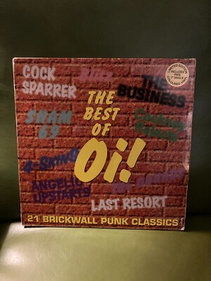 Various - Best of Oi LP Yellow Vinyl UK Punk Compilation VG+ 1997, No 7 ...