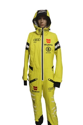 Bogner Damen DSV Team Germany Deutschland Ski Overall Gelb Schwarz Größe S M L