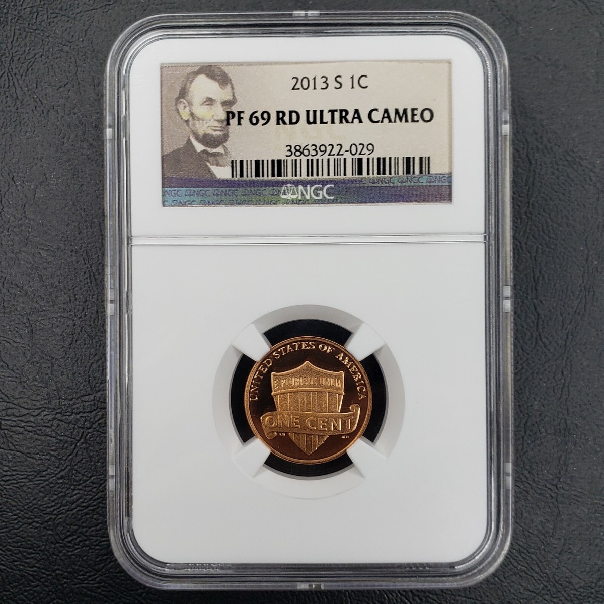 2013 S 1C UNION SHIELD PF 69 RD ULTRA CAMEO NGC Lincoln Shield