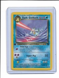 POKEMON CARD TEAM ROCKET 1st EDITION DARK GOLDUCK 37/82 - UNPLAYED