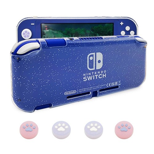 Protective Clear TPU Shell Cover For Nintendo Switch Lite Bling Glitter Case - Picture 14 of 24