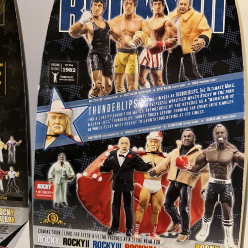 JAKKS PACIFIC NECA ROCKY III THUNDER LIPS ACTION FIGURE NEW IN PACKAGE - Picture 8 of 9