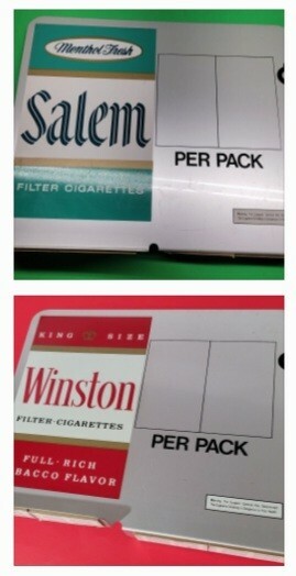 VINTAGE WINSTON CIGARETTE & SALEM MENTHOL CIGARETTE STORE DISPLAY (NICE) | eBay VINTAGE WINSTON CIGARETTE & SALEM MENTHOL CIGARETTE STORE DISPLAY (NICE) | eBay