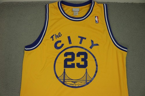 Jason Richardson Golden State Warriors Jersey Men's Size 48 Reebok Swingman - Picture 5 of 13
