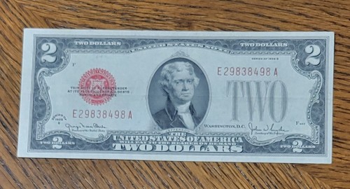 United Stated of America, 2 dollars 1928 Banknote, great grade.