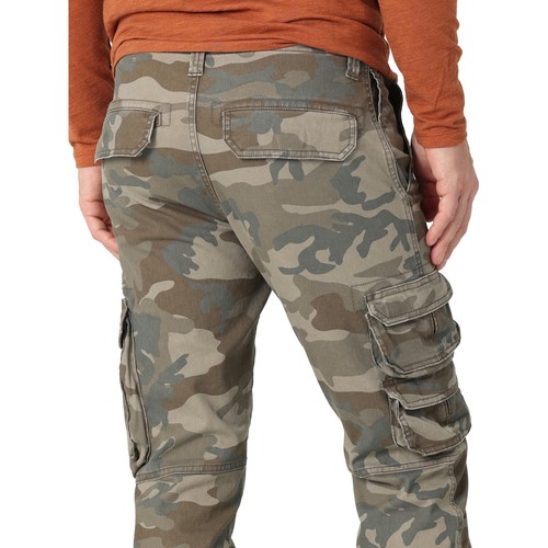 Pantalón cargo Wrangler para hombre pierna cónica elástica ajuste regular - Imagen 11 de 48
