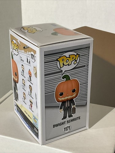 Funko Pop Television The Office Dwight Schrute Pumpkin Head #1171 Pre owned - 第 4/6 張圖片