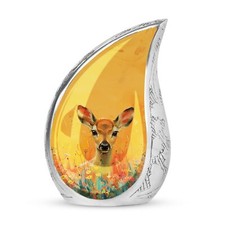 Sunlit Meadow Urn For Ashes For Women - Small Urns For Human Ashes Keepsake