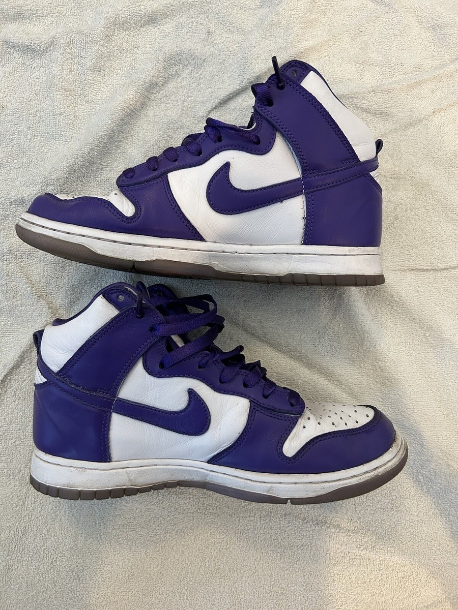 Nike Dunk High 紫/白 NIKE公式】レディース ダンク HIGH 'Varsity Purple' (W NIKE