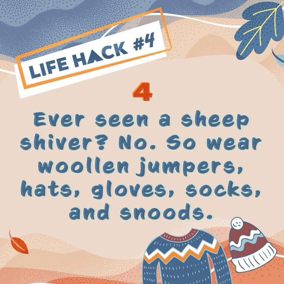 Luxury Pure Wool Fingerless Gloves  - Image 4 of 4