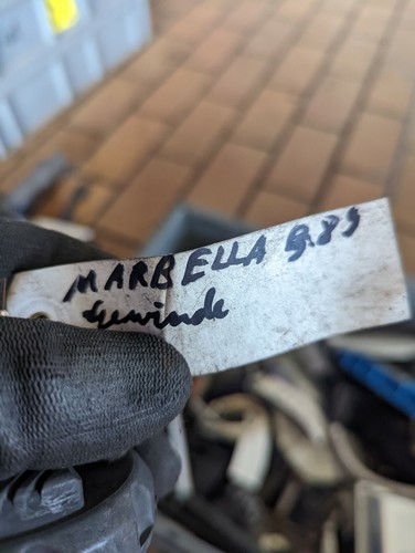 Bouchon de Réservoir avec Clé Seat Marbella Bj89 Original Voiture Ancienne - Picture 5 of 5